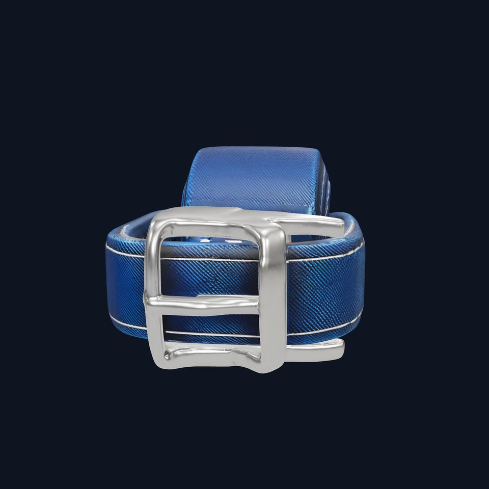 Denim Belt D Model Pack